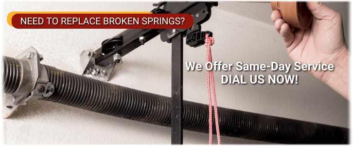 Broken Garage Door Spring Harper Woods MI